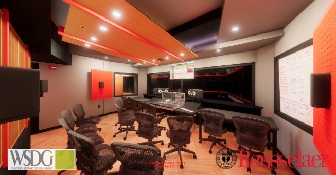 Rensselaer Polytechnic Institute Audio Control Room (r-t-f)