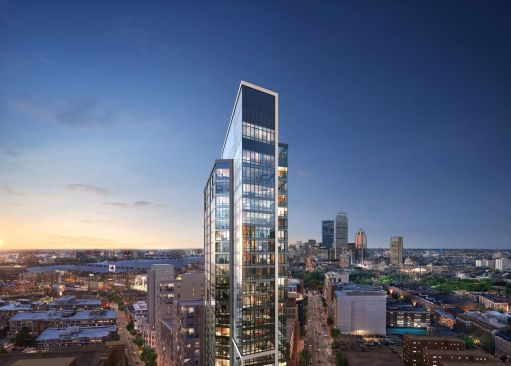 Exterior of Pierce Boston