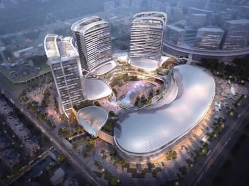 Novotown, Hengqin, Zhuhai, China, by Aedas