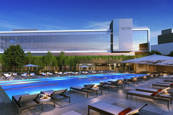 Outdoor Pool; Rooftop Pool Deck