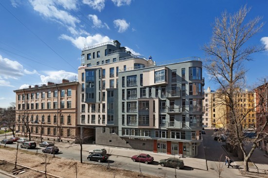 Residential house. Facades.