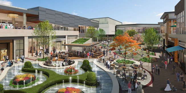 Outside the Lines (OTL) has announced the design and construction of a show fountain that will serve as a public art piece for the renovation of Bohannon Development Company’s Hillsdale Shopping Center
