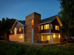 View of house from community patio