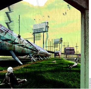 One of the two illustrations by Perkins + Will architect Nathan Freise that were named Best of Show