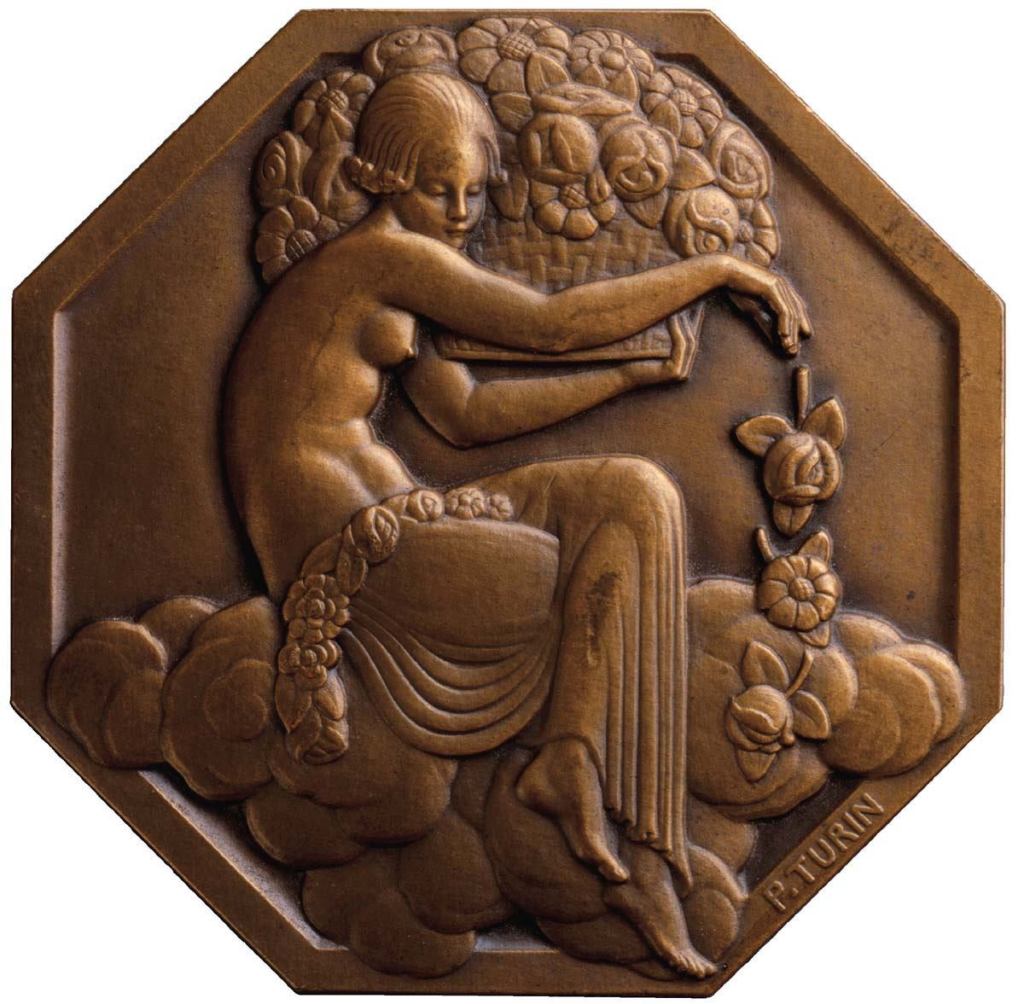 Pierre Turin's Art Deco Souvenir Medallion