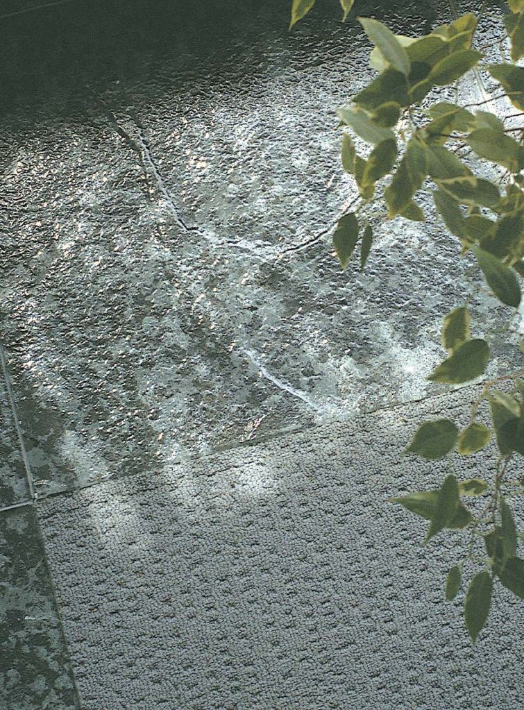 UltraLites glass tileUltraGlaswww.ultraglas.co

Translucent glass tiles are completely lead-free - Colors are fired into the glass for total saturation - Slump-glass molding creates a distinctive three-dimensional character - Customize colors and degree of opacity, even within a single tile