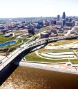 Founded in 1854, Omaha was the eastern end of the nation's first transcontinental railroad system, completed in 1869.