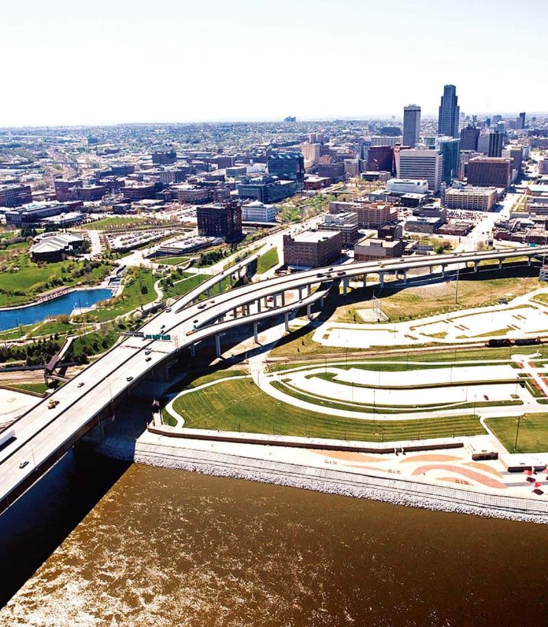 Founded in 1854, Omaha was the eastern end of the nation's first transcontinental railroad system, completed in 1869.