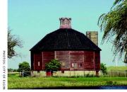The Teeple Barn as it looked after the restoation of its cupola.