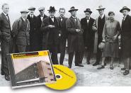 Masters of Bauhaus on the roof at Dessau: (from left) Georg Muche, Laszlo Moholy-Nagy, Herbert Bayer, Joost Schmidt, Walter Gropius, Marcel Breuer, Wassily Kandinsky, Paul Klee, Lyonel Feininger, Gunta Stolzl, and Oskar Schlemmer.