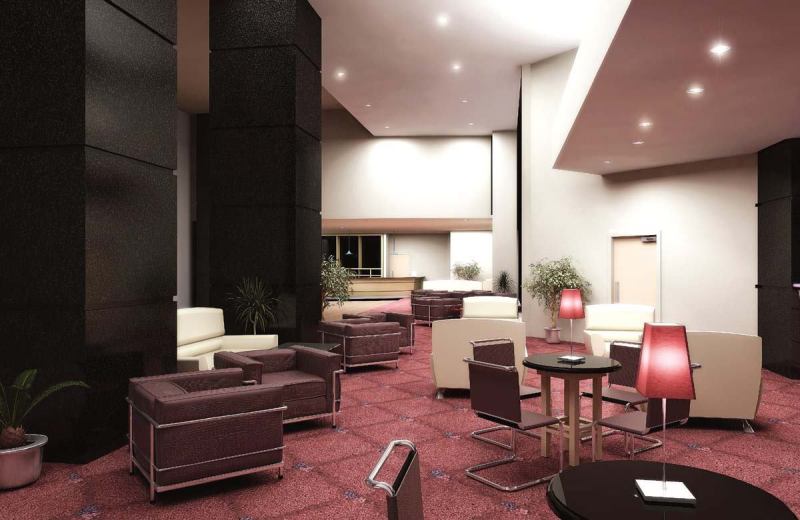 This is not a photo; it's a rendering, showcasing the realistic qualities of 3-D rendering as well as program interoperability. Autodesk's Revit Architecture was used for the building information modeling, and 3ds Max was used for visualization and more dimension.