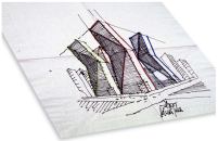OBJECT napkin sketch

ARTIST Helmut Jahn

PRICE TBD at benefit auction on Sept. 14

SOURCE www.wafonline.org