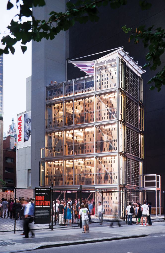 The Cellophane House explores new paradigms for dwelling.