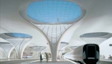 One of two gold award winners in the 2006 Global Holcim Awards, the Main Stuttgart Rail Station in Germany, designed by Ingenhoven Architects, is situated underground and uses a series of skylights for natural light. This allows the land above to be reclaimed for urban development, including landscaping and infill projects.