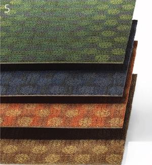Plan A CollectionMillikenwww.millikencarpet.com

Modular tile



Constructed of tufted, textured loop pile



Six colorways available



Face fabric is nylon



Comes in two sizes: 19.7 inches square and 39.4 inches square



Suitablefor heavy use



PVC-free backing



1/8 gauge