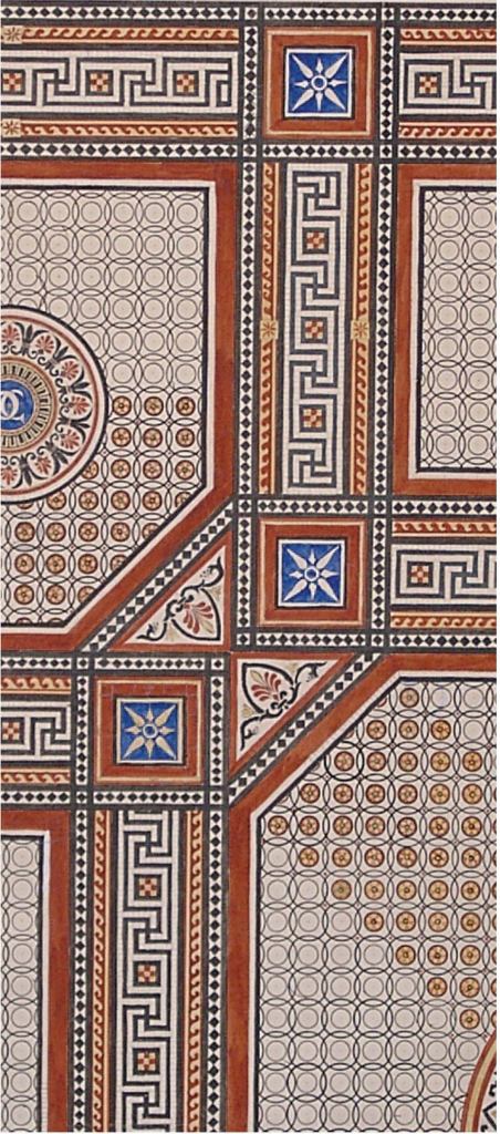 OBJECTDesign for a Tile Floor

John Gregory Crace



Circa 1850s



$4,000



The Crace family made a name for itself during the height of the British empire by designing ornate interiors throughout London, including in Windsor Castle and the Houses of Parliament. This tempura-and-ink rendering for floor tiles in the entry of the Conservative Club shows one quarter of a design, which could be rotated 90 degrees for each adjacent quadrant of the square room. It and other 19th century design objects are on display through Aug. 30 at the ArchiTech Gallery of Architectural Art in Chicago.

architechgallery.com