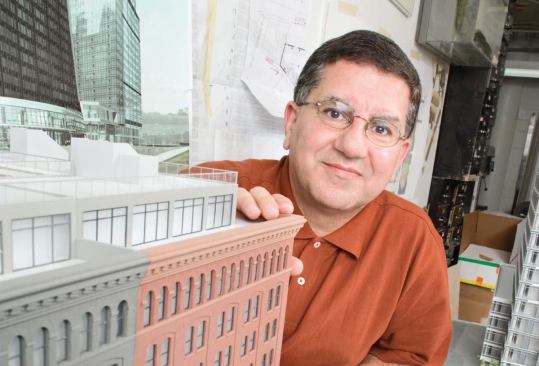 Richard Tenguerian treats architectural model-making as an art form, mixing his own paints and customizing a unique color palette for each client.