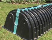 Recharger 280

Cultec

cultec.com

Series of high-profile, higher-capacity chambers for septic and stormwater systems



Recharger requires fewer chambers, less labor, and smaller installation area



Each chamber has two side portals, which allow for internal manifolding



HVLV Feed Connectors are inserted into side portals, allowing for flow from row to row