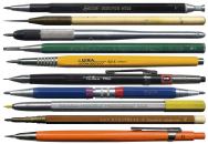 OBJECT LESSON

German manufacturer A.W. Faber introduced the first leadholder in an 1862 catalog advertising "New Artists' Pencils with Refillable Lead Suitable for Design, Architecture, and Office." The leadholder's popularity grew in the 20th century as reprographics improved, allowing architects to print directly from pencil drawings rather than inked sets.
