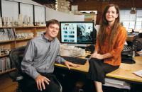 In building out a wikistyle website for Morphosis, Marty Doscher, director of information technology, and Anne Marie Burke, director of business development and communications, decided to make public as much information as possible. “All the interns who’ve ever worked here are listed,” Burke says.