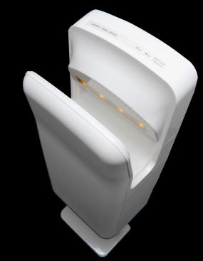 Mitsubishi Electric HVAC offers an improved version of its high-speed Jet Towel—an alternative to conventional hand dryers, with an ergonomic design and dual-heated jet-drying capabilities. Able to dry hands in three to six seconds, the latest Jet Towel is available with or without a heating function. An updated hyper nozzle design combines rapid drying with a noise reduction of 6 decibels from the 65 decibels of the previous version, while a new arc-shaped slit nozzle aims airflow over both sides of the hands. The heated (110- to 120-volt or 220- to 240-volt) and heatless (220- to 240-volt) models are touchless and meet the requirements of the Americans With Disabilities Act. The Jet Towel shuts off after 30 seconds and can be mounted at any height.

mitsubishijettowel.com