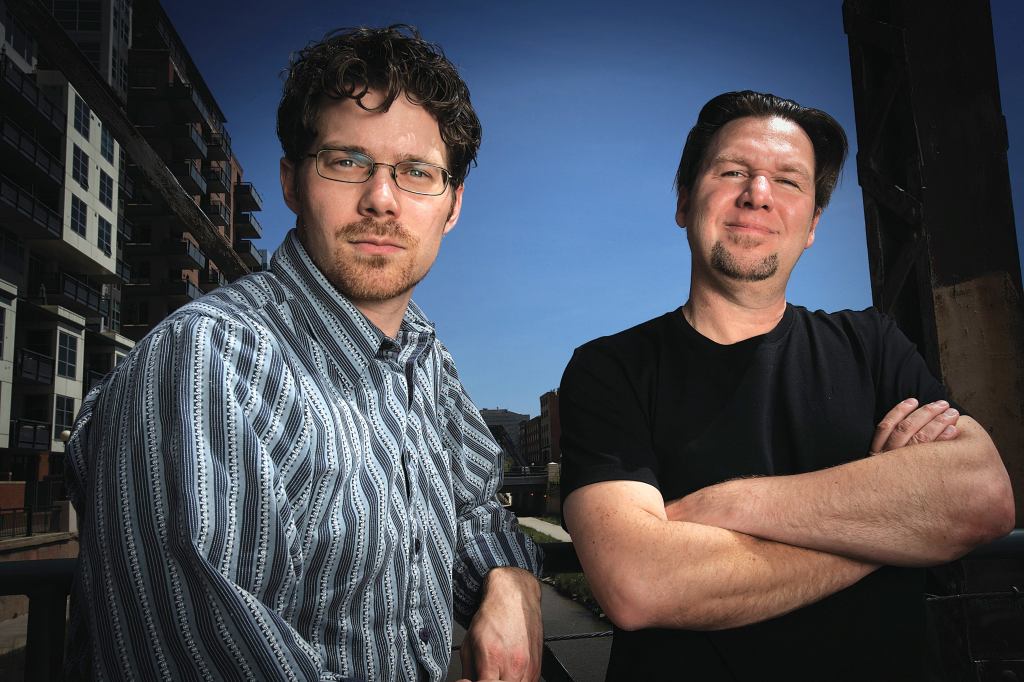 For Joe Church (left) and Joe Miller, designing for a specific typology hasn’t just kept the firm afloat during a recession, it’s led to growth: Earlier this year, their firm added two staff members because business is so good.
