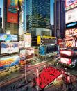 A stage and a backdrop, the new TKTS ticket booth creates a novel urban experience. The laminated glass staircase uses three bands of red LED striplights per tread to create a glowing effect where visitors are simultaneously performers and spectators.