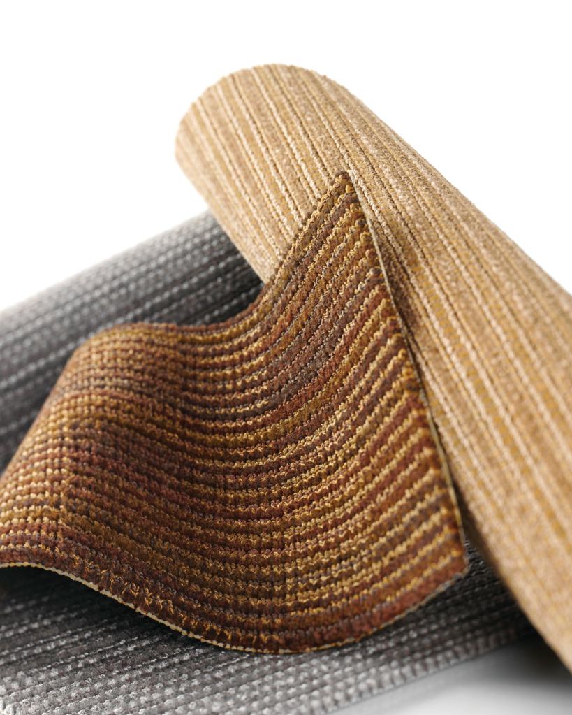 A blend of high- and low-luster yarns, the Mohawk Group’s Karastan Contract adds the Insatiable and Euphoric products to its recently released Covet line of woven broadloom carpet. The two patterns have higher twist levels than traditional weaves. By using less nylon in their construction, they can last three times longer than similar products. The Covet line is CRI Green Label Plus certified and can be recycled through the company’s ReCover program.

karastancontract.com