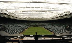 The renovations to Centre Court at London’s All England Lawn Tennis Club, home of the Wimbledon Championships, included the installation of a 56,000-square-foot retractable roof and increased the capacity of the stadium by 1,200 seats.