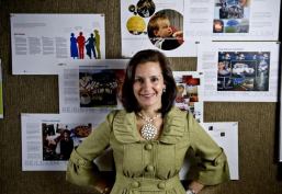 "The word 'fathom' is about depth," says Christine Astorino, referring to the name of her firm, which she launched after nearly a decade in landscape architecture. "Since our process is very fluid, it also relates to water, and to things bubbling to the surface."