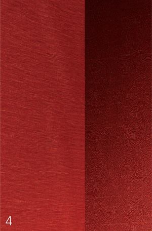 Cavatina SilkSymphony Contract Wallcoveringswww.symphonywallcovering.com

54-inch Type II vinyl wallcovering



Available in 22 colorways



Inspired by the texture of silk



Reflects light at different angles



For contract use



Microventing is available



Part of product family that also includes Cavatina, a complementary pattern with identical colorways