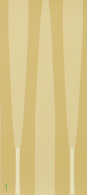 BracketMaharamwww.maharam.com

100 percent vinyl wallcovering with polyester/cotton osnaburg backing



Bolt size is 52 inches wide by 30 yards long



Class A fire rated



Can be cleaned with mild soap and warm water



Available in 11colorways



Pattern repeats every 18 inches vertically, 1¼inches horizontally