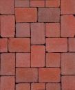 CityCobble pavers from Pine Hall Brick were made to look like genuine cobblestone bricks. The natural clay pavers come in two sizes—5-1/3" square and 5-1/3" x 8" rectangle—with a 'rumbled' treatment that gives them their authentic appeal. CityCobble comes in a tannish-red Siesta and a dark brown Mahogany.

pinehallbrick.com