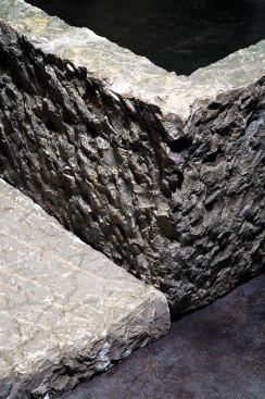 The Reclaimed Grand Tortoise Limestone from Yellow Mountain StoneWorks was originally part of an ancient revetment on a tributary of China's Yangtze River that was destroyed by a flood more than 650 years ago. Predating the Ming Dynasty, the limestone retained centuries-old traditional Chinese finishes and features a rich chocolate color with some veining in what the company describes as a squarish, mottled pattern similar to the back of a tortoise shell. Most of the blocks are about 30" x 18" x 10", from which Yellow Mountain can fabricate multiple pieces of veneer, quoins, or pavers. It can also be used for monolithic treads and risers, through walls, wall veneers, and focal points.

yellow-mountain.net