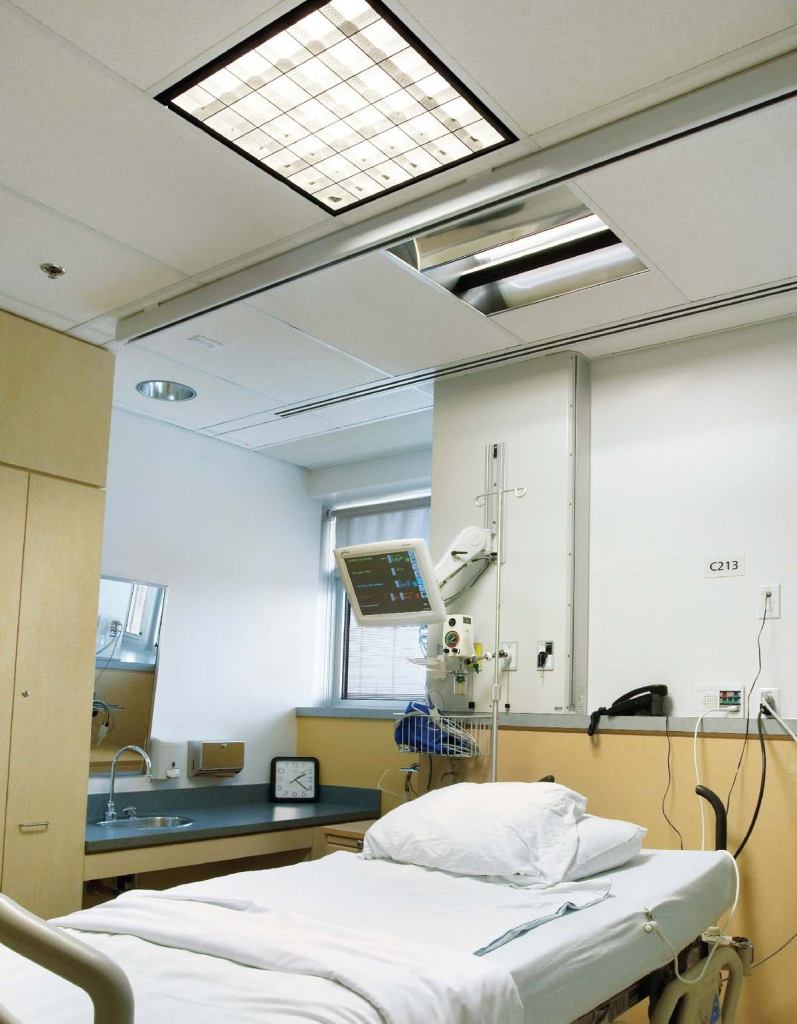 MD series fluorescent fixtures

Lightolier

www.lightolier.com 



Ceiling- or surface-mounted fixtures for healthcare market



Two versions: MD*4 and MD*Coffer



Four light in one: an ambient light for visitors, a reading light for patients, an examination light, and a night time light that allows nurses to read patients' charts without waking them