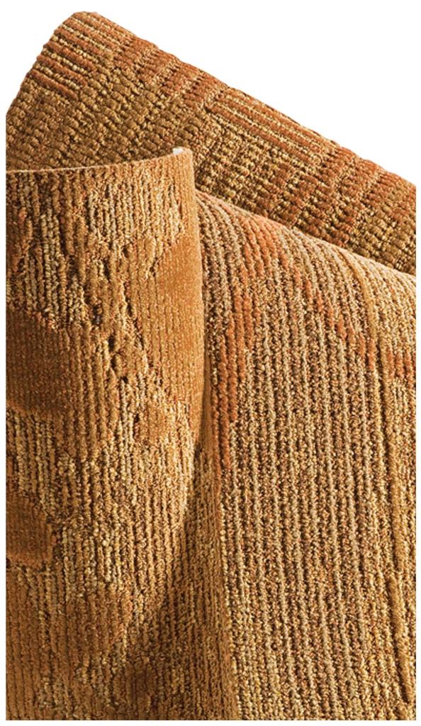 Functional Expression carpet

Bentley Prince Street

bentleyprincestreet.com

- Carpet line in a "form follows function" theme



- Offered in five styles



- Made of solution-dyed 6,6 nylon with Antron Lumena for colorfastness and stain resistance



- Available in broadloom and 18-inch-square or 36-inch-square tile



- Uses High PerformancePC backing, which was engineered with a tight weave for straight patterns and is reported to have better durability