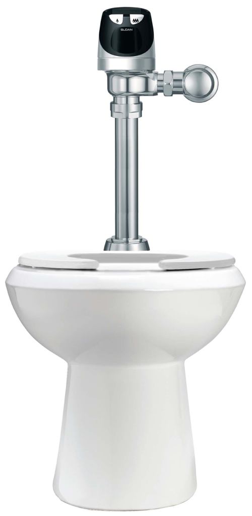 Solis flushometer

Sloan

sloanvalve.com

Solar-powered, sensor-operated flushometer



Part of a complete line of solar-powered, water-efficient products



Quick charge allows operation even with occupancy-controlled lighting



No moving parts in the waterway



Available in single- and dual-flush models



Dual-flush model allows user to choose a full or reduced flush; if neither is chosen, a sensor will decide the appropriate flush based on how long the user was within range