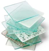 A Collection in Whites, Suzanne Tick Glass

Skyline Designskydesign.com

Ten patterns by textile designer Suzanne Tick - Textile weaves and scale studies are etched on the glass - Can be used in doors, walls, signage, and horizontal surfaces - Available in standard glass sizes up to 56 inches by 124 inches and in standard thicknesses - Tempered, laminated, and clear plate-glass options - All paints and coatings used on the glass are low-VOC, and color paints are water-based 100 percent recyclable