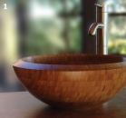 Solid bamboo vessel sink

Totally Bamboototallybamboo.com

17-inch-diameter sink - Made of solid bamboo - Maintenance-free finish - 6 inches deep - 10-year guarantee