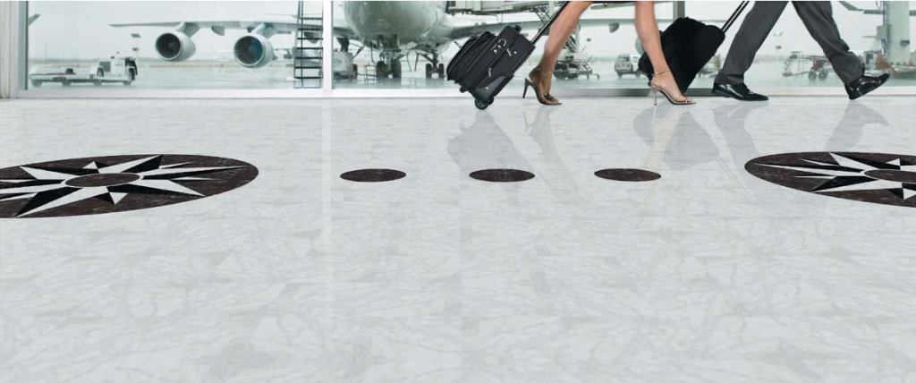 LG Floors makes vinyl tiles that not only look like stone or wood but have a texture to match. Camelot, shown here, and Orbit are two new collections in the Deco Stone and Deco Wood lines. Orbit has four metallic colorways, and Camelot has four end-grain wood patterns.



18" x 18" tiles

lgfloors-usa.com