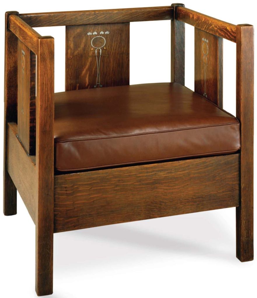 EXHIBIT



"To every age its art and to art its freedom." This call was inscribed (in German) 111 years ago over the doors to the Secession building, an exhibition hall in Vienna for the reformist art and design movement of the same name. Rebel creatives were similarly engaged in the United States and England, bucking Victorian revivalism for the purity of arts and crafts. The Arts and Crafts Movement: Masterworks from the Max Palevsky and Jodie Evans Collection at LACMA features a selection from 45 promised gifts to the museum. The show includes usual American suspects (Wright windows and this Cube Chair designed by Harvey Ellis for Gustav Stickley) but also a few rarities from around the world. Through March 10.

lacma.org