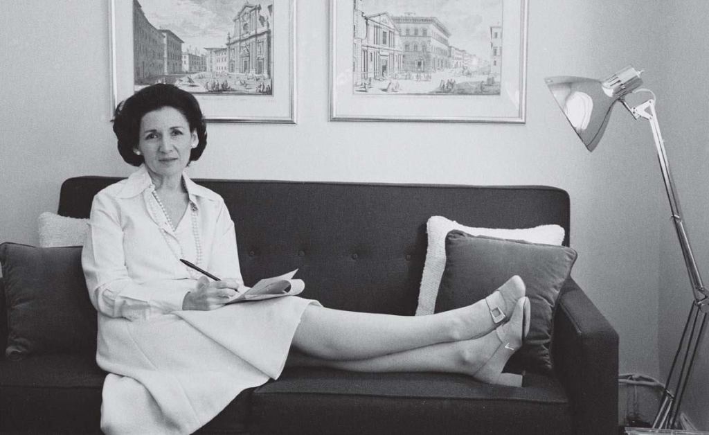 Ada Louise Huxtable in 1974, four years after winning the first Pulitzer Prize for distinguished criticism.