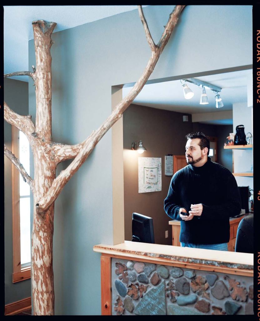 Name : Larry Fredlund, Assoc. AIA

Background: Obtained a B.Arch. from North Dakota State University. Keeps a sketchbook to jot down ideas and considers himself an AutoCAD expert -"I can fly with the best of them." Until now, was never unemployed during a 15-year career.

Plans: Has interviewed for sales and owner's rep positions and is lining up side jobs. "There are no openings for doing what I've been doing," he says.