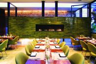 Spark Modern Fires' Direct Vent fireplaces boast 80 percent heat efficiency, with the ability to replace traditional heaters. When installed according to the company's specifications, the units can earn LEED points for hospitality applications thanks to their use of clean-burning natural gas and a circulation system that reduces indoor air pollution. Direct Vent fireplaces are available in 3- and 6-foot lengths and lend themselves to a variety of modern styles and facades. The Tri Vu models have glass on three sides, for views from three angles, while the Vu Thru two-sided fireplaces accommodate two rooms simultaneously.

sparkfires.com