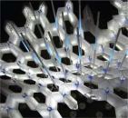 Jason K. Johnson and Nataly Gattegno researched the changing Arctic landscape and the effects of global warming for their installation “Aurora,” which was on view at the Van Alen Institute this fall.