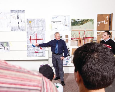 Anton HarfmannWho: Associate Professor, School of Architecture and Interior Design; Associate Dean for Academic Technology and Facilities

Where: College of Design, Architecture, Art, and Planning, University of Cincinnati

Career mission: Joining the precision of digital technology to the messy physical reality of the construction site in a happy symbiosis