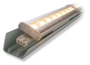 LED Cove Lighting System



GE

ge.com

Suitable for casino, hospitality, and retail applications - Contains no lead, mercury, or glass - Delivers more than 290 lumens per foot - 2-1/2 times the performance life of fluorescent systems - Compared with halogen systems, reduces energy costs by more than $117,000 per 1,000' over lifetime - Measures 12.8" long