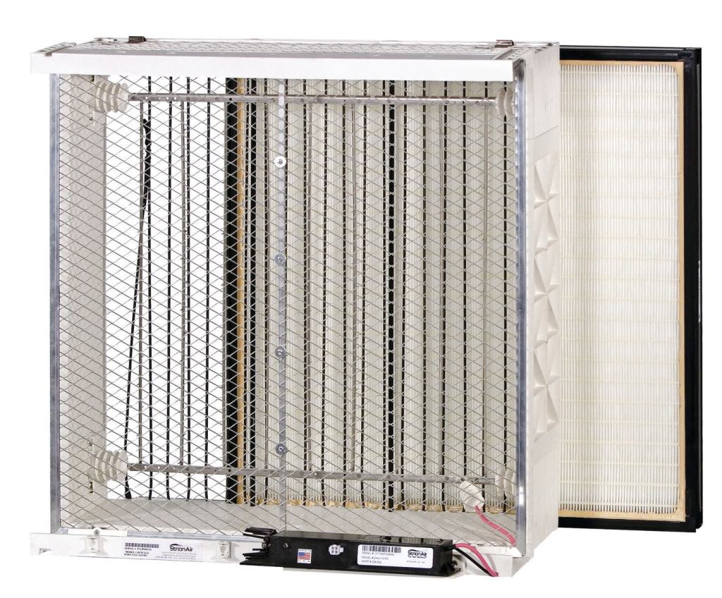 StrionAir A130

StrionAir

strion.com

Air filtration system with low-pressure drop (0.2" water gauge) - Allows an upgrade from MERV 8 to MERV 13 without a LEED or Energy Star energy penalty - Existing facilities can be upgraded without changing the air handler - Provides fan energy savings of more than 10% - 18-month filter life