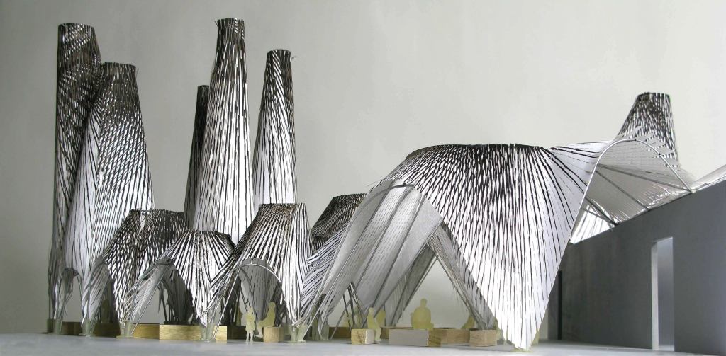 When it’s summer in New York, outdoor installations generate a lot of buzz. MOS's winning design in the annual MoMA/P.S.1's Young Architects Program competition is unveiled this month in the courtyard of the P.S.1 Contemporary Art Center, in Long Island City, while entries from all five finalists—including runners-up Indie Architecture, Bade Stageberg Cox, L.E.FT Architects, and PARA-Project—go on view at MoMA. Through Sept. 14.
moma.org