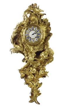 EXHIBIT



A French gilt-bronze wall clock (shown here), 4 feet tall with nary a flat surface, is one of 40 works of 17th and 18th century decorative arts that the Getty Museum has selected from its own holdings and from a historic English country house for the exhibit “Taking Shape.” Displayed in one of Richard Meier's pavilions, the pieces find new consideration as works of sculpture. Through July 5.

getty.edu